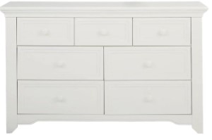 Baby Cache Harborbridge White Dresser