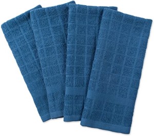KITCHEN TOWEL SOLID BLUE 16X26