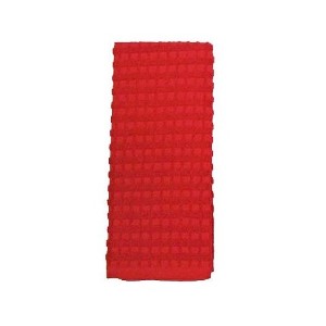 KITCHEN TOWEL SOLID RED 16X26