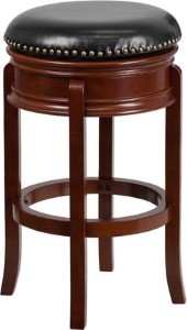 29"HIGH BACKLESS BARSTOOL CHERRY