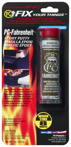 Protective Coating PC-FAHRENHEIT 25543 2-Part, Hand-Moldable Epoxy Adhesive,