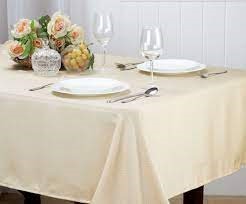 70RD MATILDA BEIGE TABLECLOTH