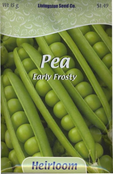 LIVINGSTON SEED PLUS PACK PEA LI