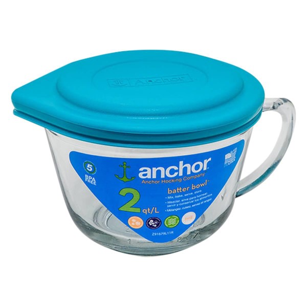 AH 2QT BATTER BOWL W LID