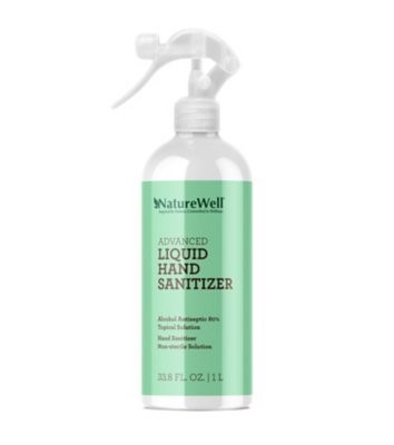 NATUREWELL HAND SANITIZER 33.8OZ