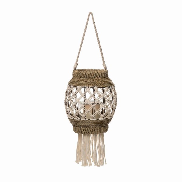 NATURAL SEAGRASS BASKET 2PC