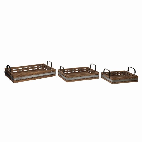 MDF METAL TRAY 3PC