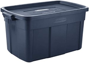 RUBBERMAID STORAGE BOX NAVY 31G