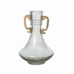 GLASS JAR VASE