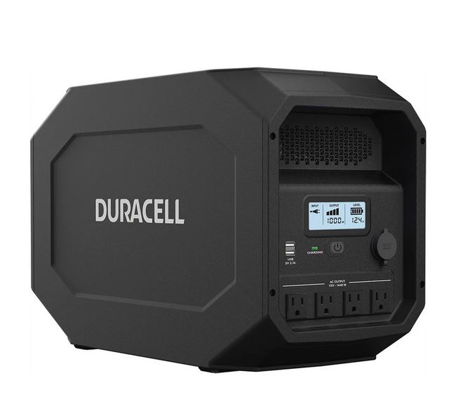 Duracell PowerSource 1440W Portable Gasless Generator