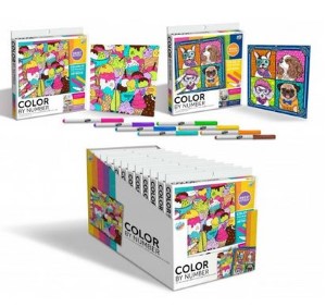 COLOR BY NUMBER KIT