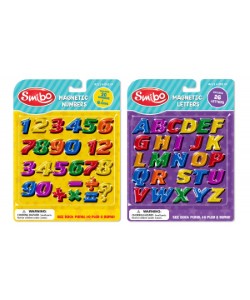 SMIBO MAGNETIC NUMBERS/LETTERS