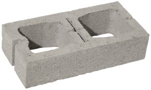 BUILDING BLOCKS 4" 2HOLE (150)