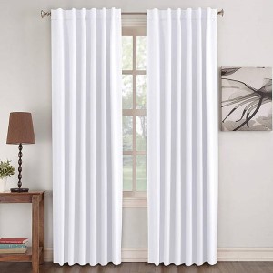 JANICE BLKOUT CURTAIN WHT 55X95