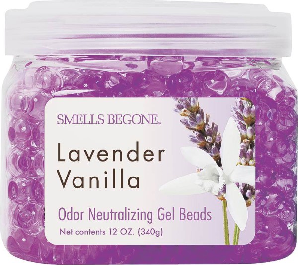 SMELLS BEGONE 52612 Odor Neutralizing Gel, 12 oz Jar