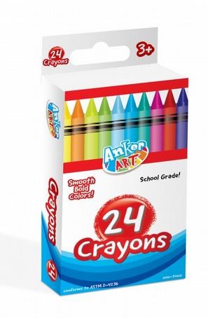 CRAYONS 24PK