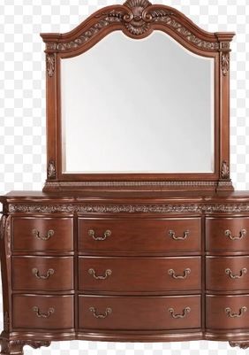 CORTINELLA DRESSER/MIRROR CHERRY