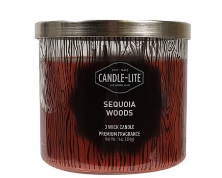 CANDLE 3WICK SEQUOIA WOODS 14Z