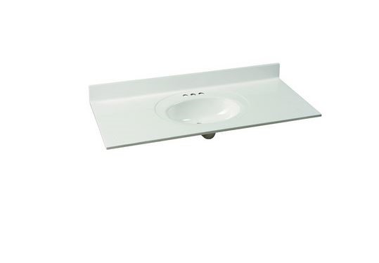 VANITY TOP CULT MARB WHT 22X49