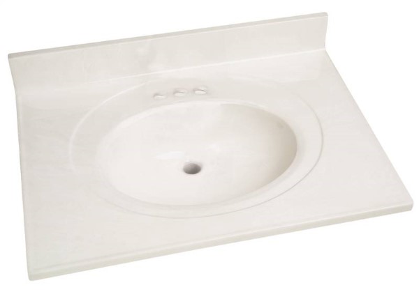 VANITY TOP CULT MARB WHT 22X31