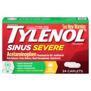 TYLENOL SINU&PAIN SEVERE CAPS 24