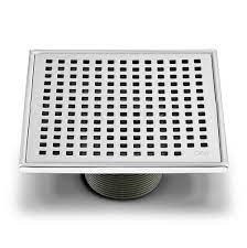 LAGOS SERIES SQU DRAIN SATIN 5 3/4