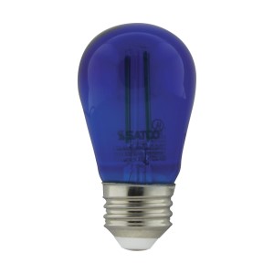 BULB S14 LED FILAMENT BLUE
