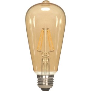 BULB ST19 LED 7W AMBER 2000K