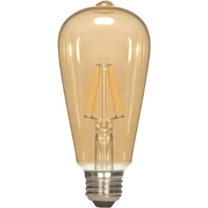 BULB ST19 LED 7W AMBER 2000K