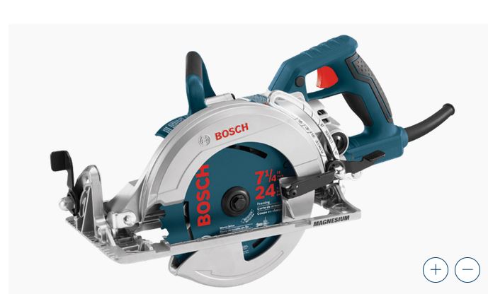 BOSCH 7-1/4 WORM DRIVE SAW