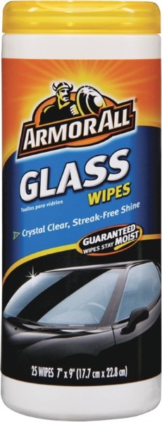 WIPES GLASS ARMOR ALL 30CT