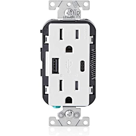 CW COMBINA RECEPTACLE USB CHARG