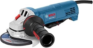 Bosch GWS10-45DE 4-1/2" Ergonomic Angle Grinder with No Lock-On Paddle