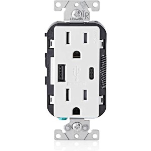 CW COMBINA RECEPTACLE USB CHARG