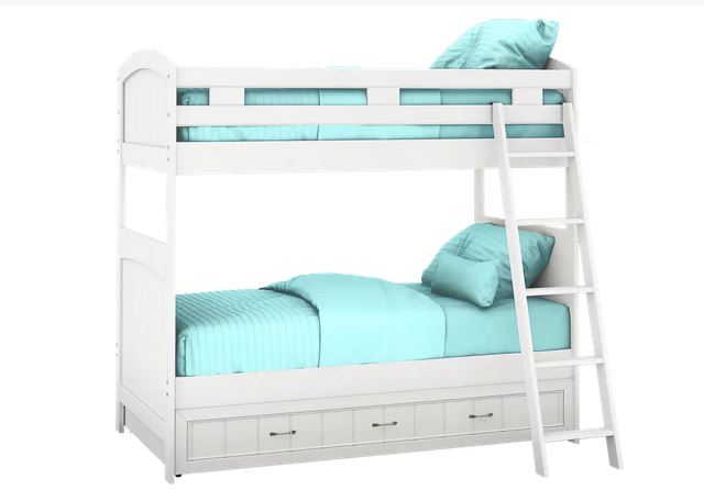 BUNK BED TWIN WHITE