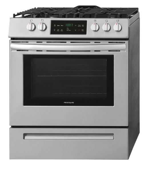 FRIGIDAIRE 30" S/STEEL GAS RANGE