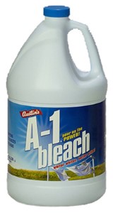 Austin 54200-00035 Disinfecting Bleach, 128 oz Bottle