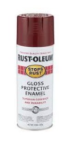 RUST-OLEUM STOPS RUST 7768830 Fast Dry Protective Enamel Spray Paint, Gloss,