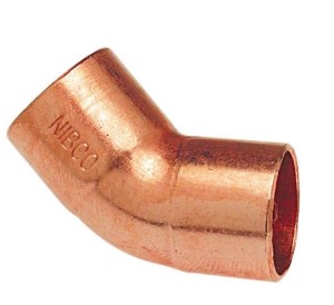 ELBOW ST 45 COPPER 3/4