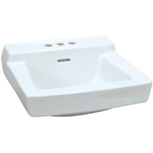 GERBER WALL HANG LAVATORY WHITE