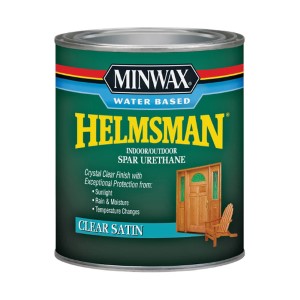 Minwax Helmsman 63052 Spar Urethane Paint, Crystal Clear, 1 qt Can