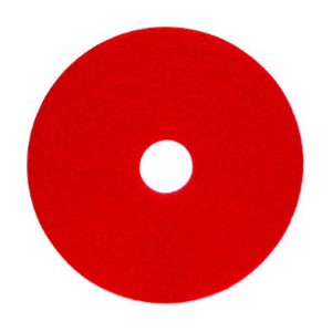 North American Paper 422114 Light Buffing Pad, Red