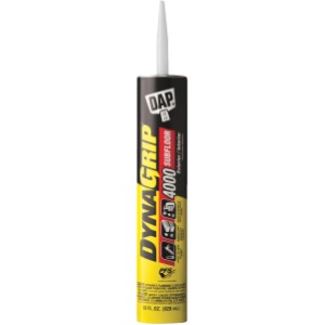 DAP 25117 4000 Subfloor Construction Adhesive, Tan, 28 oz Cartridge