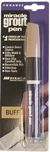 MIRACLE SEALANTS GRT-PEN-BUFF Non-Toxic Grout Pen, 175 sq-ft Coverage,