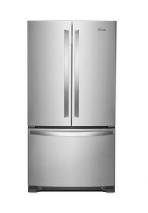 Whirlpool 25.2 cu. ft. French Door Refrigerator | Stainless Steel