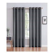 JANICE BLKOUT CURTAIN GREY 55X95