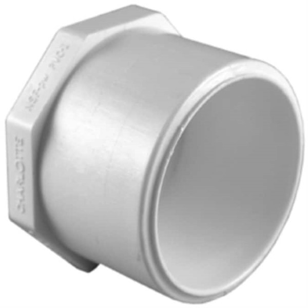 PLUG 1/2"SCH40 SLIP