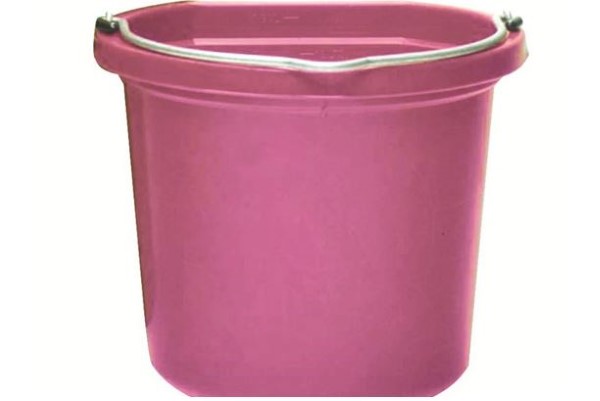 PAIL UTILITY PINK 8QT