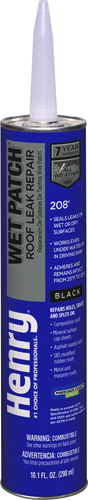 Henry Wet Patch 208 Series HE208004 Roof Cement, 11 fl-oz Cartridge