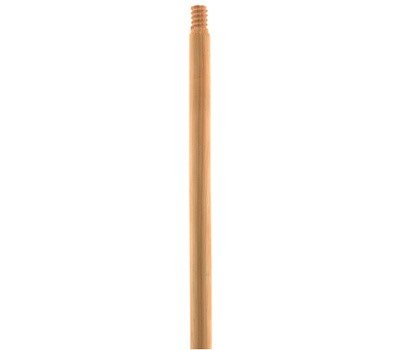 Quickie 54101 Broom Handle, Threaded, 48 in L, Wood